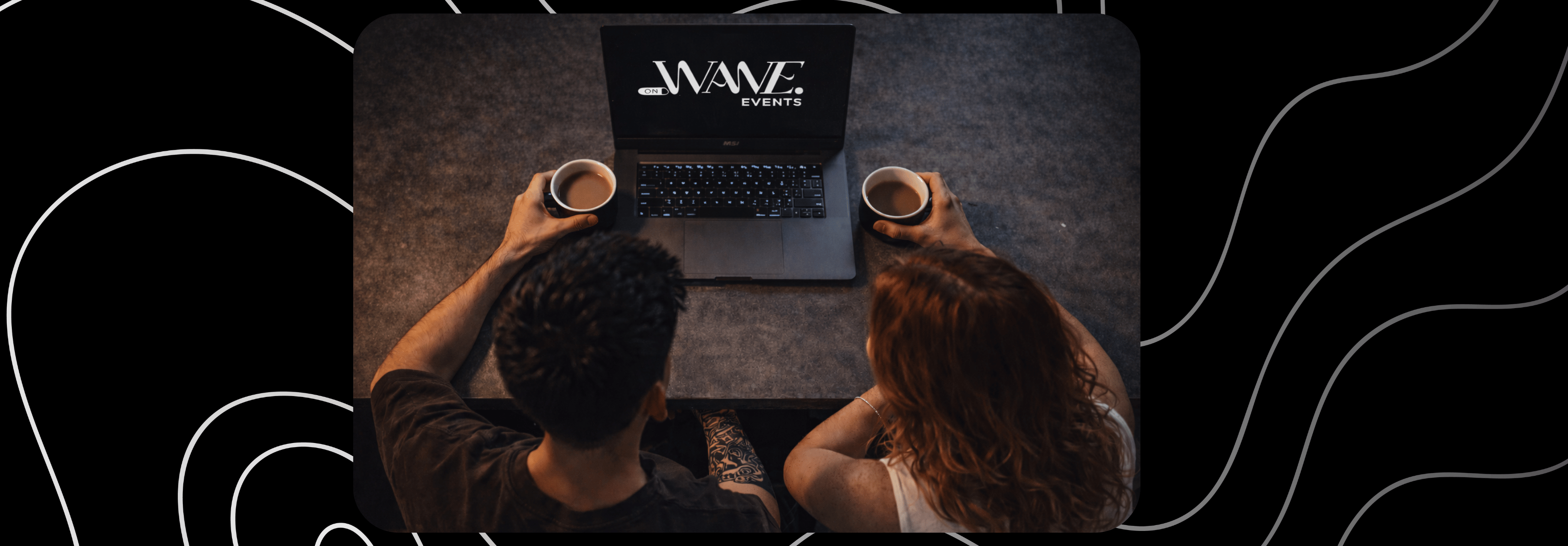 Założyciele OnWave Events podczas planowania realizacji 